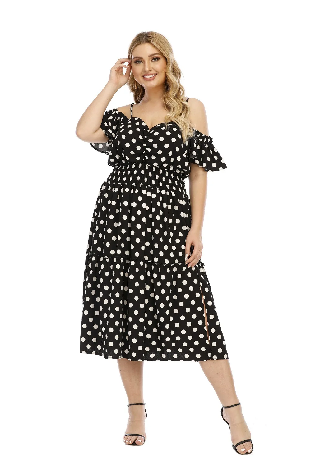 

Summer Clothes for Women 2020 Fashion Dress New Floral Dungaree Dress Sexy Off-Shoulder Waist Hugging XXXXXL Dresses Vestidos