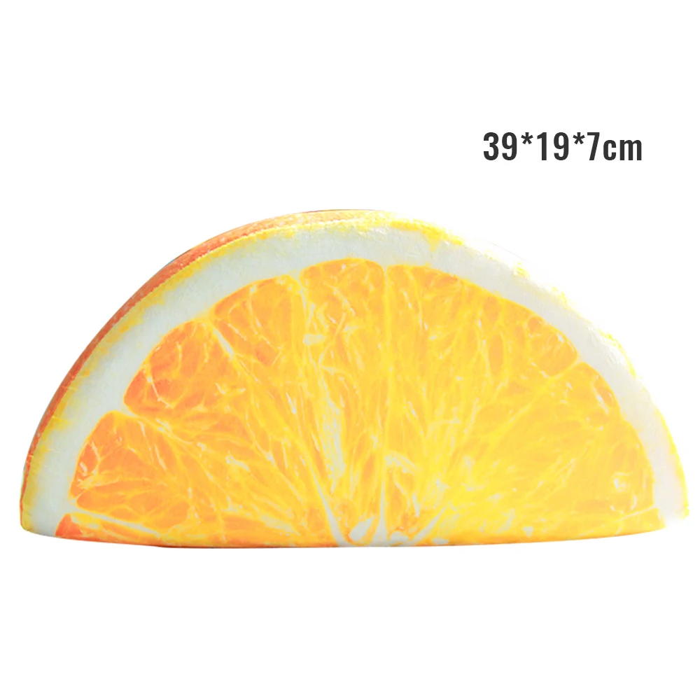 Plush Fruit Kennel Dog Cat Sleeping Mat Pet Bed Mat Fleece Egg Tart Pet Cat Cushion House Cat Dog Fruit Playing Tool