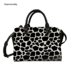 Женская сумка-мессенджер из ПУ кожи, с принтом