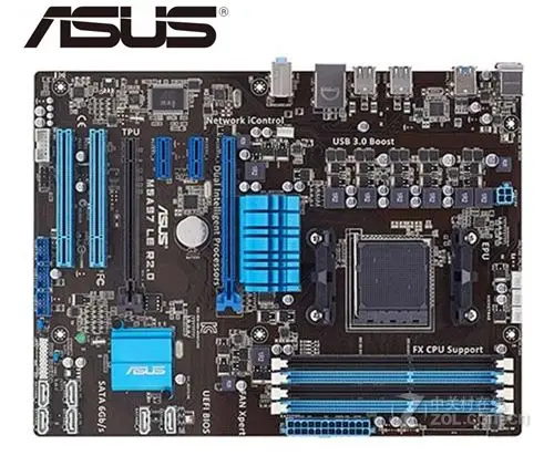 ASUS M5A97 LE R2.0 разъем AM3 + DDR3 32 Гб USB2.0 USB3.0 SATA3 970 десктопная материнская
