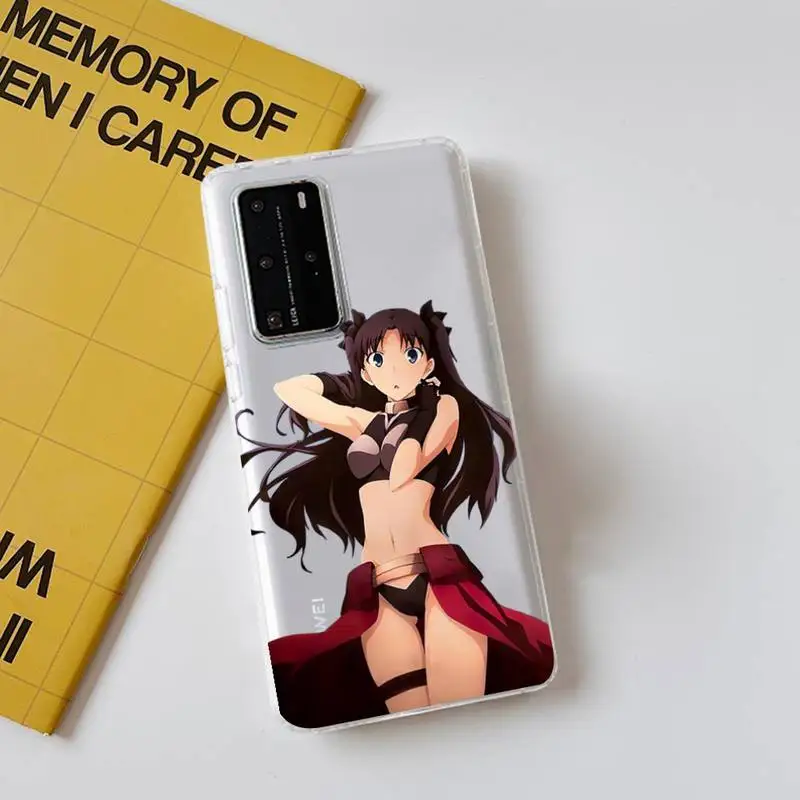 TOPLBPCS Fate Stay Night Rin Tohsaka чехол для телефона Huawei P20 30 pro lite Psmart 2019 Y5 6 7 Honor 8 10 i Mate 20lite |