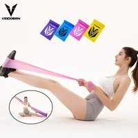 veidoorn yoga fitness resistance bands elastic stretch tension pull rope exercise indoor training workout sports gym equipment