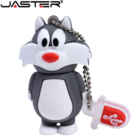 USB флеш-накопитель JASTER Cartoon Pen drive  4 ГБ / 8 ГБ / 16 ГБ / 32 ГБ / 64 ГБ / 128 ГБ