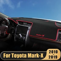 for toyota mark x 2010 2017 2018 2019 car dashboard cover sun shade avoid light mat instrument panel carpet interior accessories