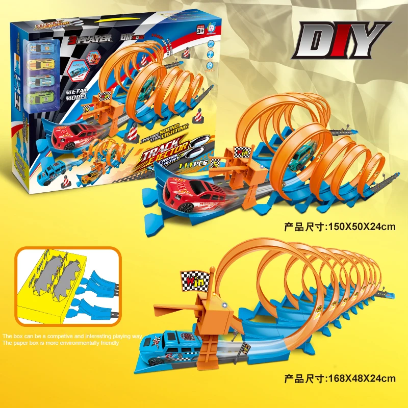 2020 DIY металлический автомобиль эжекция Железный игрушка модель катапульты