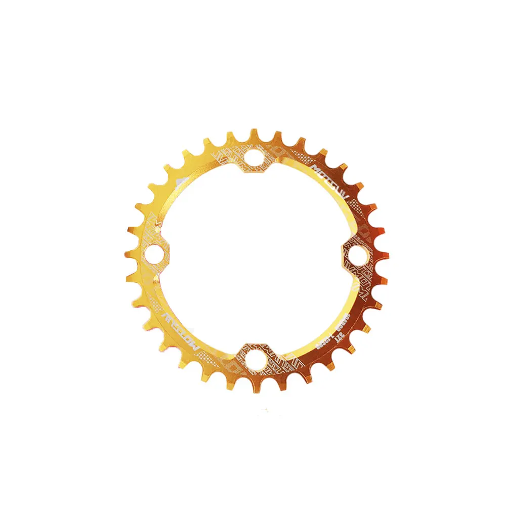 

MTB Mountain Bike Guiding Wheel Gear Positive Negative Gear Bicycle 32/34/36/38T Round/Oval Chainring Bike Cycling Accessories