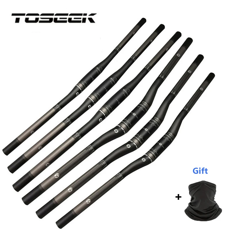 Матовый руль для горного велосипеда из углеродного волокна 660/680/700/720/760 мм * 31 8