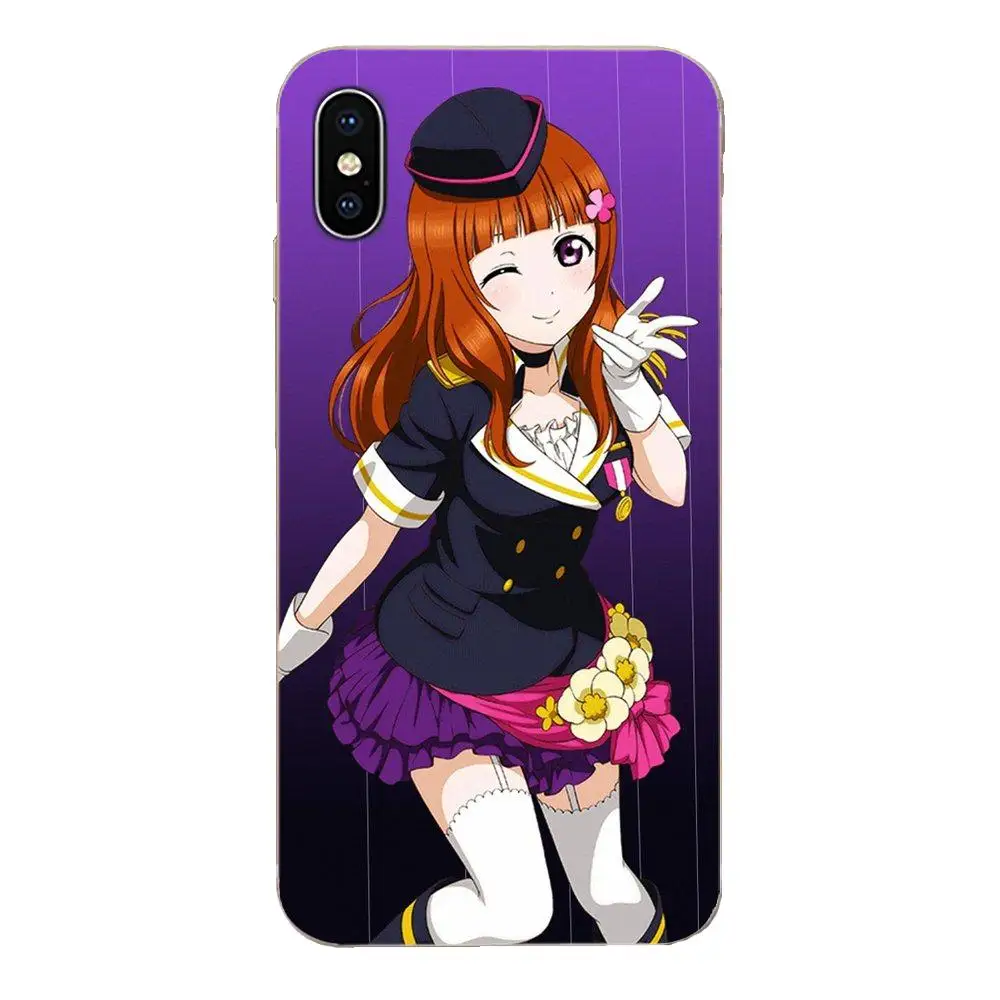 Тонкий силиконовый чехол Love Live School Idol для Xiaomi Redmi Note 8 8A 8T 10 K30 5G Pro Motorola G G2 G3 G4 G5 G6 G7