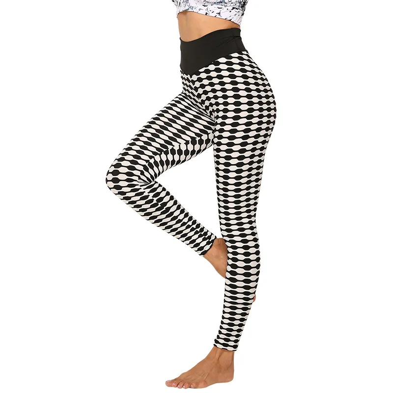 Новые женские Леггинсы для йоги тренажерного зала антицеллюлитные
