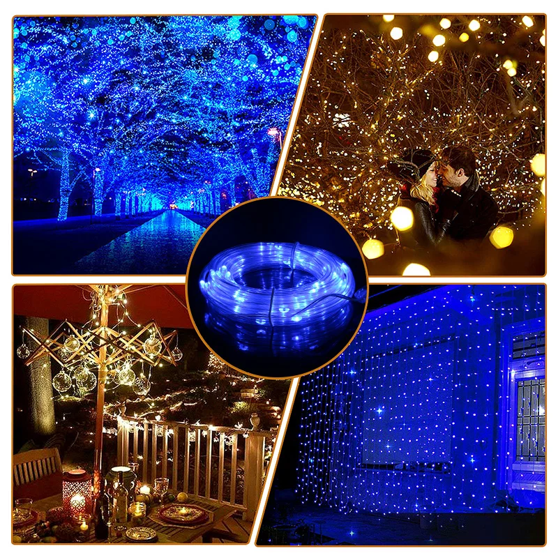 Светодиодный Рождественская гирлянда дистанционного Управление USB 5/10/20 м Новый