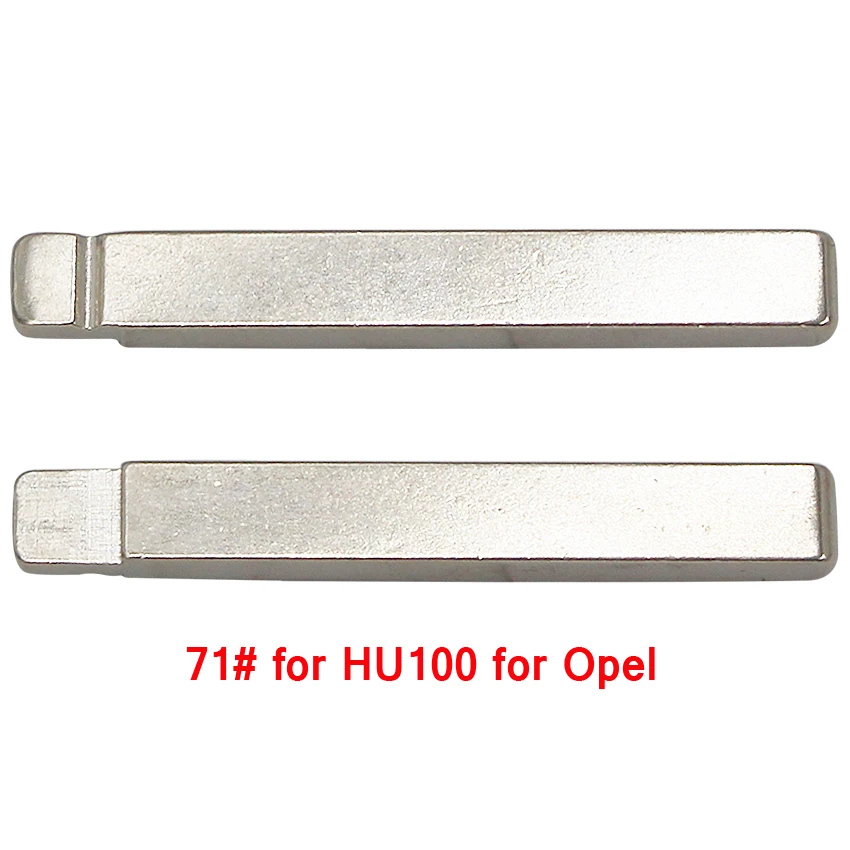 10 шт./лот KEYDIY Универсальные пульты Flip Blade 71 # HU100 для Opel Buick Chevrolet | Автомобили и