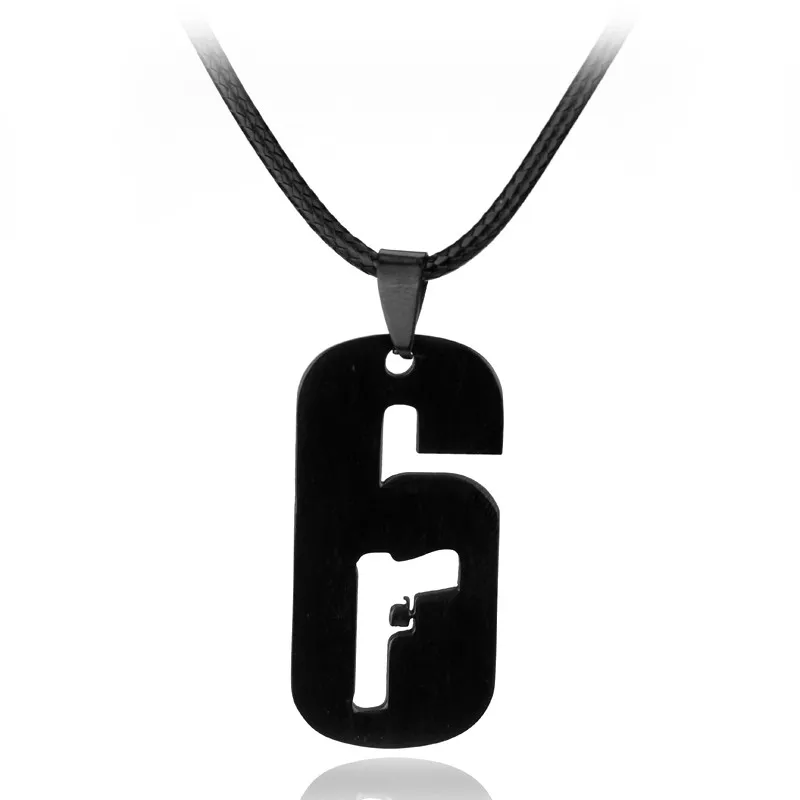 Necklace-N262 Знаменитые игры Rainbow Six Siege брелки мужской женский брелок Аниме Кулон подарки ювелирные изделия - Цвет: Necklace-N262