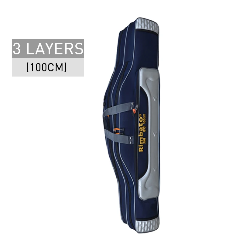3 Layer 100 cm Живота сумки для рыбалки 2/3 Слои 80/90/120/130 см Водонепроницаемый и удобные на открытом воздухе Рыбалка сумка Mochila XA93G - Цвет: 3 Layer 100 cm