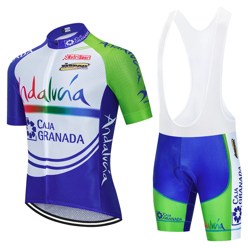 

NEW Andalusia Cycling TEAM Jersey Bike Shorts WEAR Ropa Ciclismo Mens Summer Quick Dry PRO Bicycle Maillot Pants Clothing