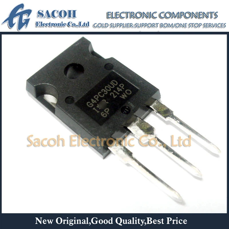 10 шт./лот G4PC30UD IRG4PC30UD или IRGPC30UD2 IRG4PC30U G4PC30U TO-247 12A 600V мощность IGBT | Электронные