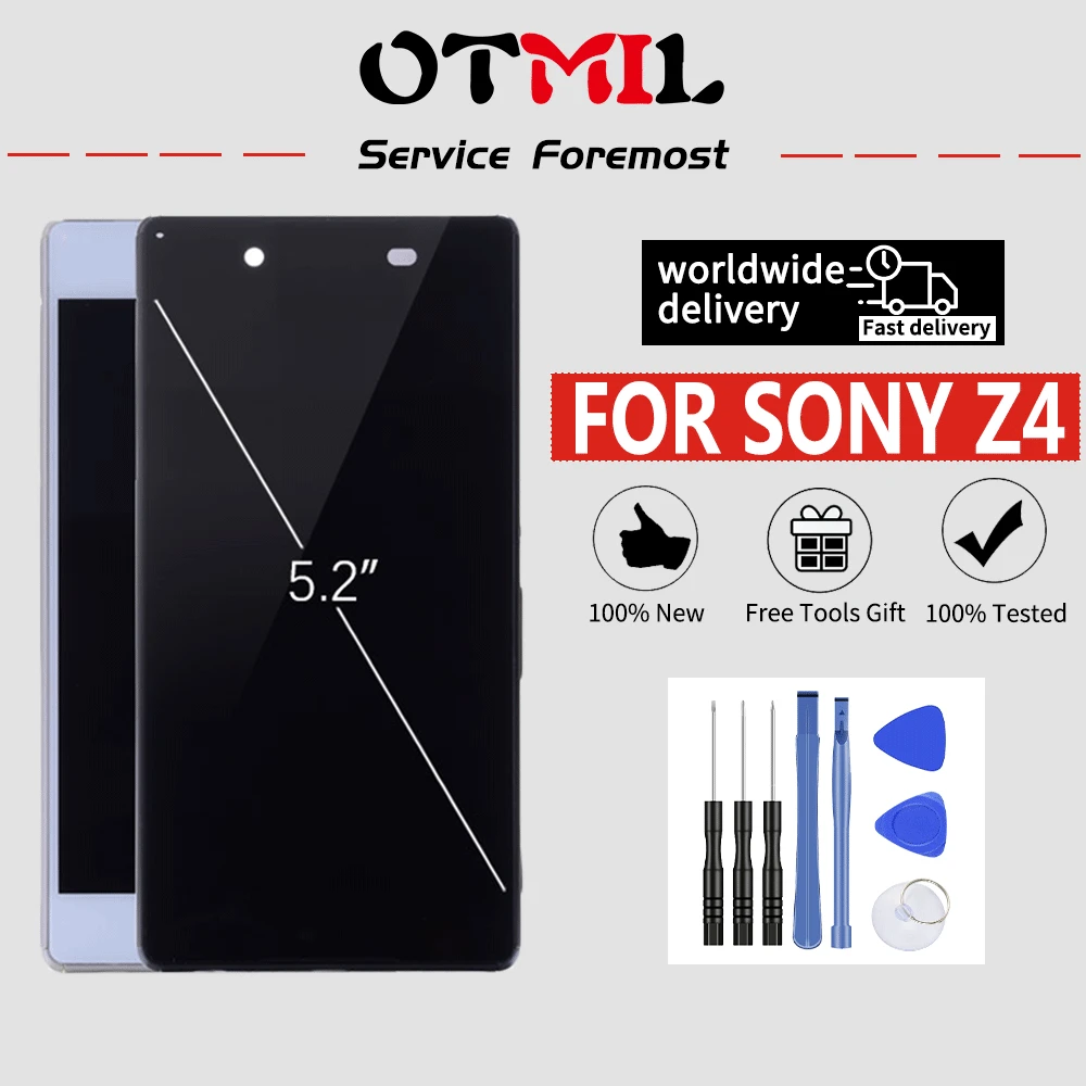 4 7 дюйма без битых пикселей для SONY Xperia Z3 Plus / Z4 E6553 E6533 E5663 ЖК дисплей сенсорный экран
