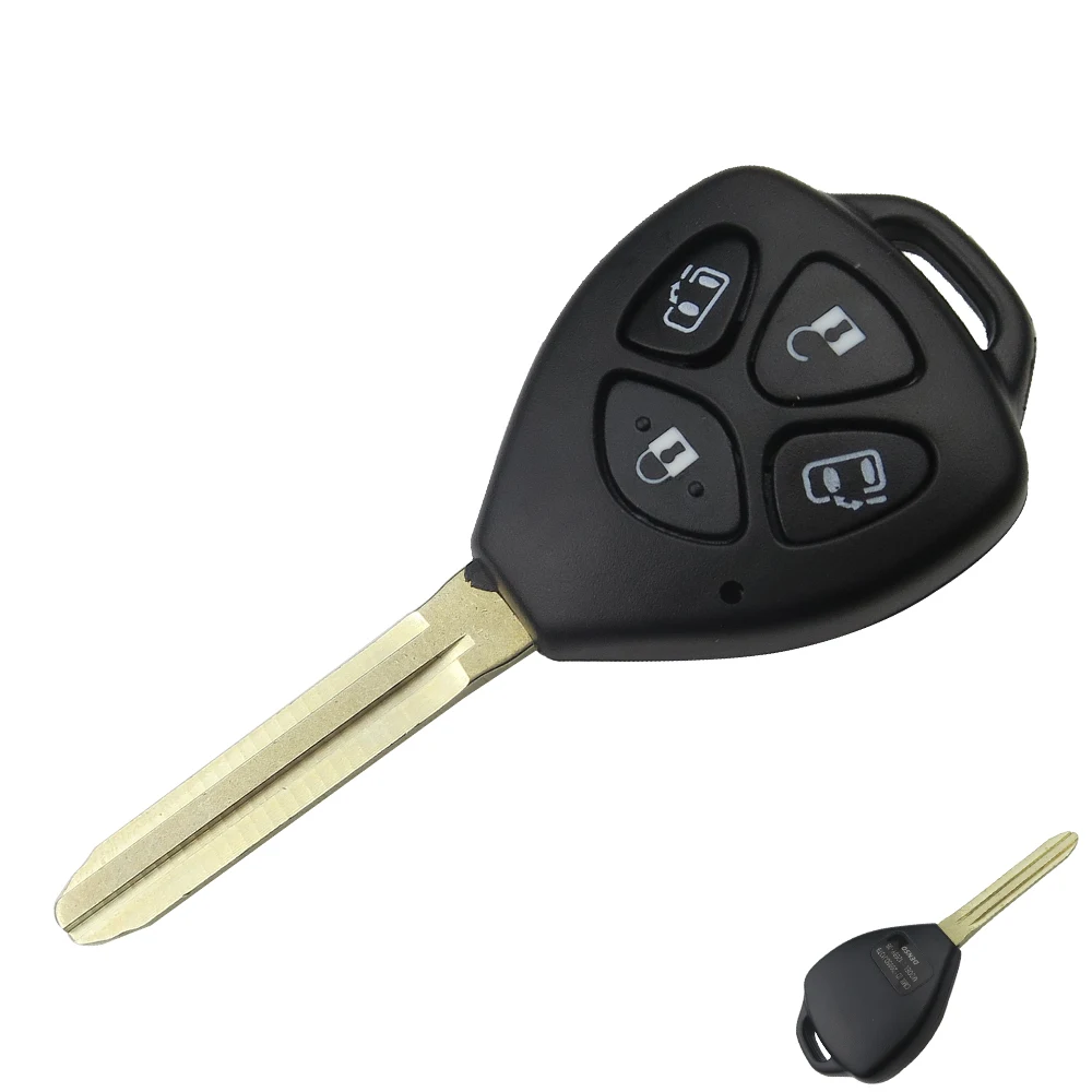 Чехол-накладка для автомобильного ключа с 2/3/4 кнопками OkeyTech Toyota Yaris Prado Tarago Camry Corolla