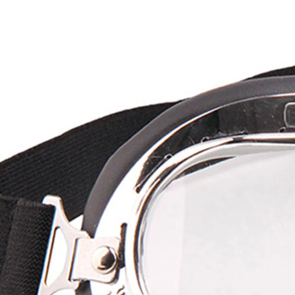 

WWII RAF Pilot Style Motorcycle Biker Moto Bike Biker Motocross ATV Scooter Cruisers Chopper Helmet Sun UV Goggles