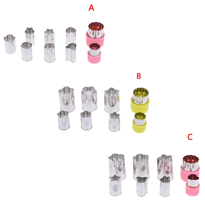 1 набор из нержавеющей стали форма цветка рисовое устройство резки овощей и