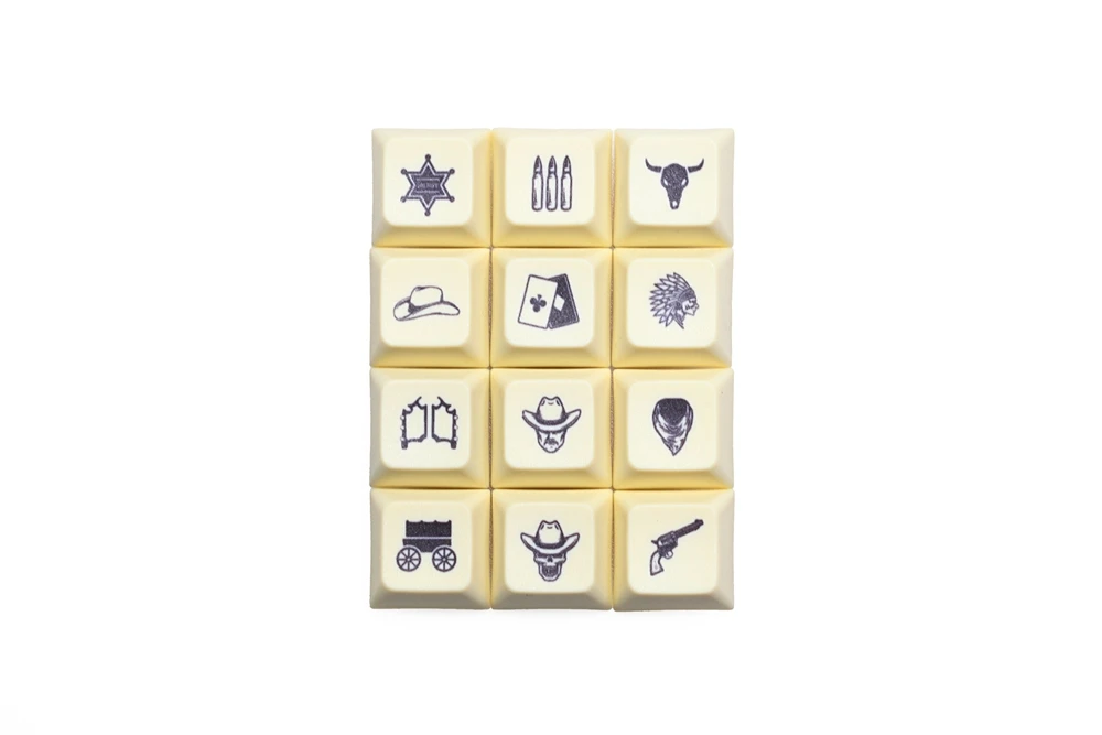 west world 12 key cowboy pbt dye sub keycap xda profile for mechanical keyboard xd64 gh60 87 tkl 104 108 ansi xd96 xd84 jj40 50 free global shipping