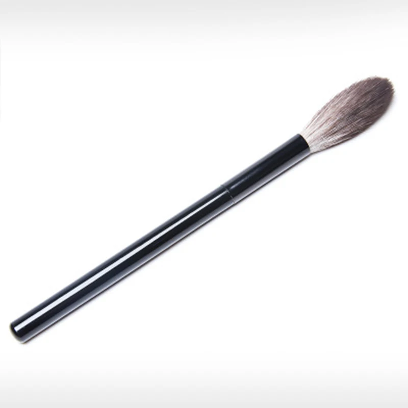 1PC Flame Blush Brush Goat Hair Highlighter Makeup Brushes Powder Blending Multifunctional Long Natural Soft Beauty Tools | Красота и