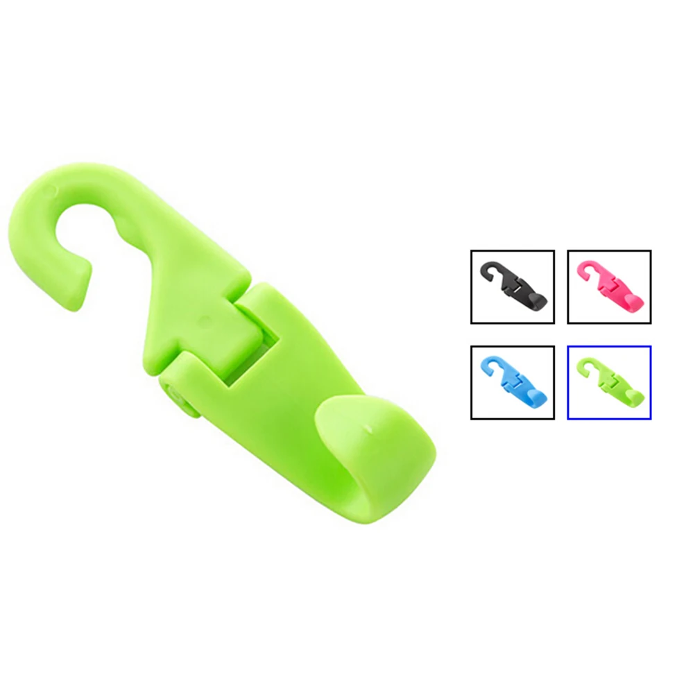 

1PC Universal Car Back Seat Headrest Hanger Holder Hook For Bag Purse Cloth Grocery Storage Multi Use Auto Fastener Clip