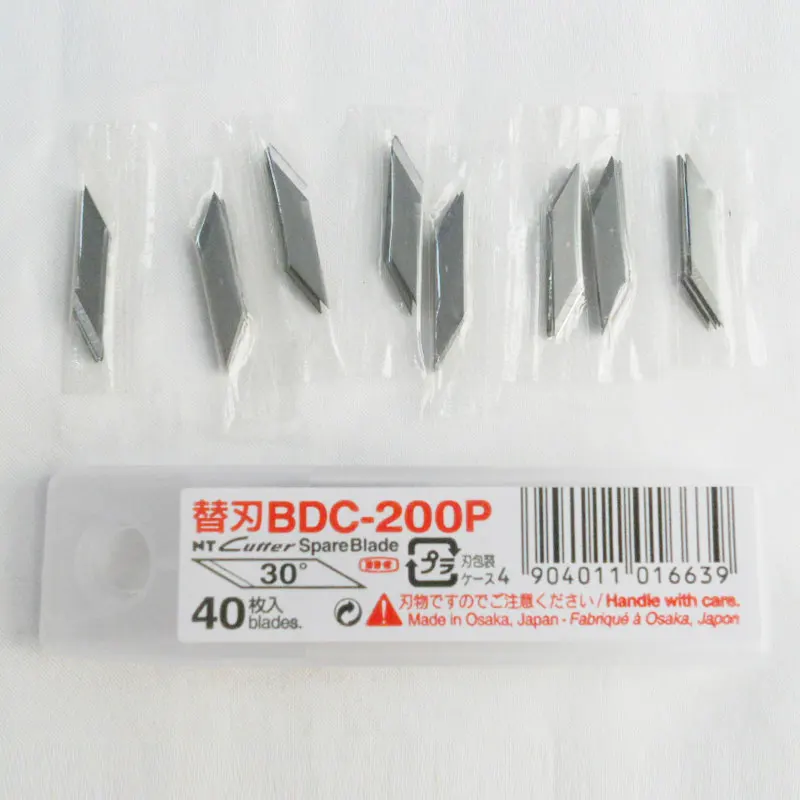 40 шт. сменные лезвия для ножей NT резак с компасом и другими ножами Скальпели НТ BDC