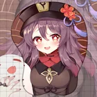 3D Genshin ударопрочный компьютерный коврик для мыши Kawaii Hutao стерео коврик для мыши с защитой запястья силиконовый коврик для запястья игровой коврик для мыши Hutao