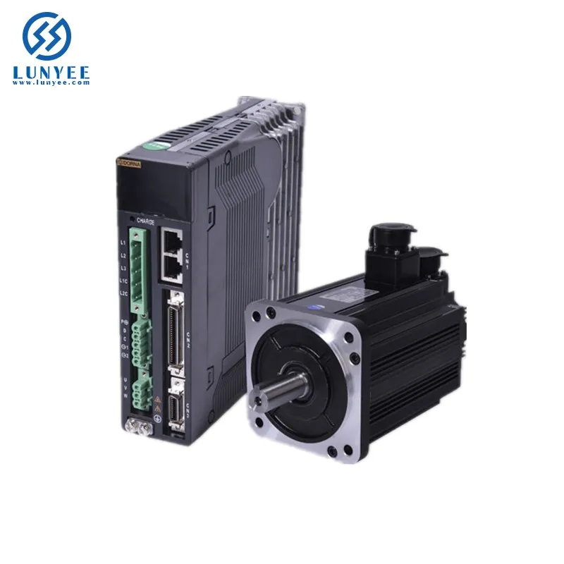 

Optical Encoder 220V Closed Loop Servo Motor 100W,RS485 Servo Driver