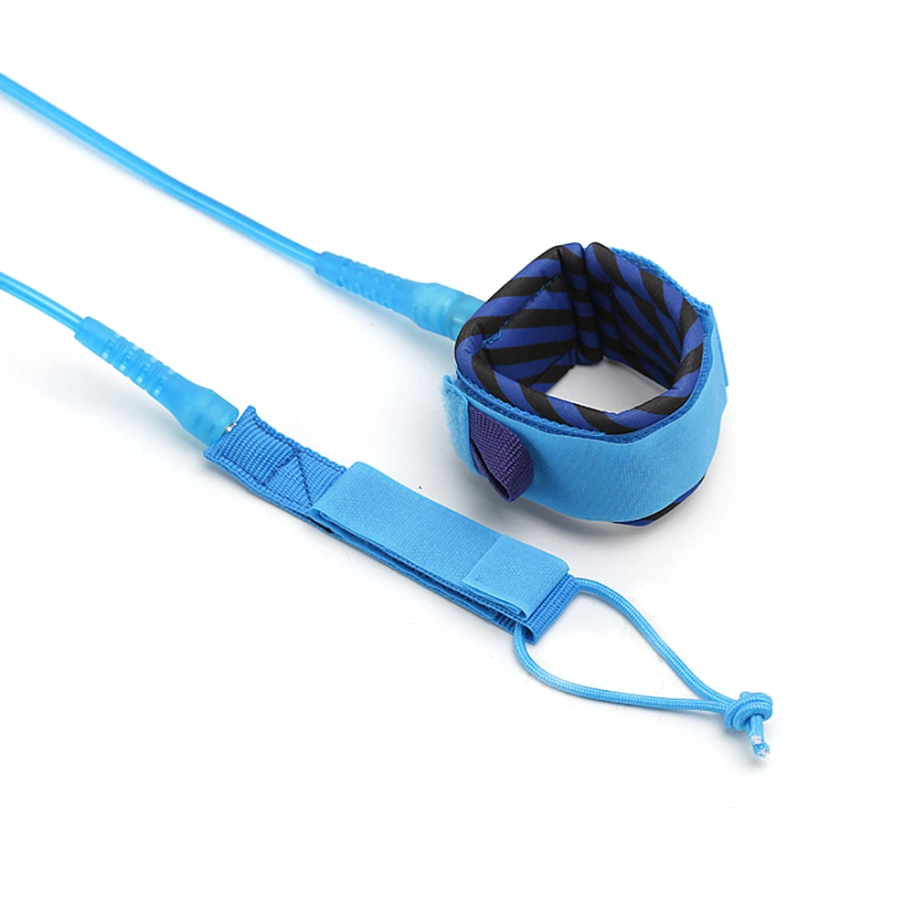Surf Leash Surfing Surfboard Leash Smooth Steel Swivel Surfing Leg Rope Paddleboard Leash 6FT/10FT Paddle board Leash
