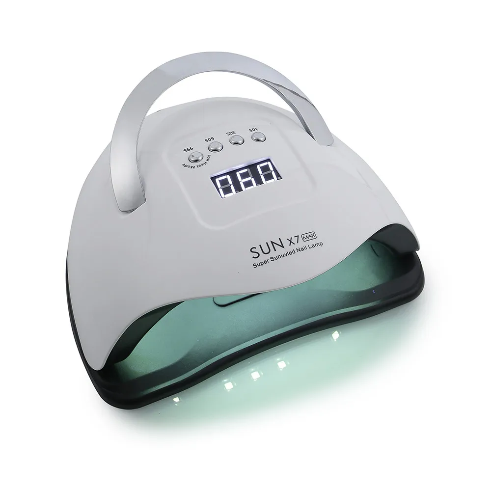 для ногтей инструменты SUN X7 Max 54/80/114 Вт УФ лампа сушки маникюра Гель-лак ЖК-дисплей