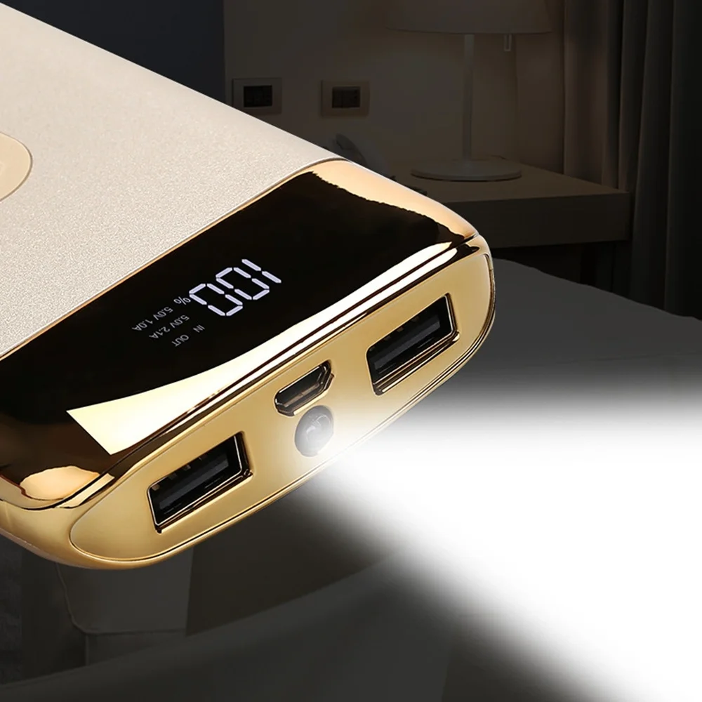 QI Беспроводное зарядное устройство 30000 мАч внешний аккумулятор для iPhone Samsung Xiaomi с