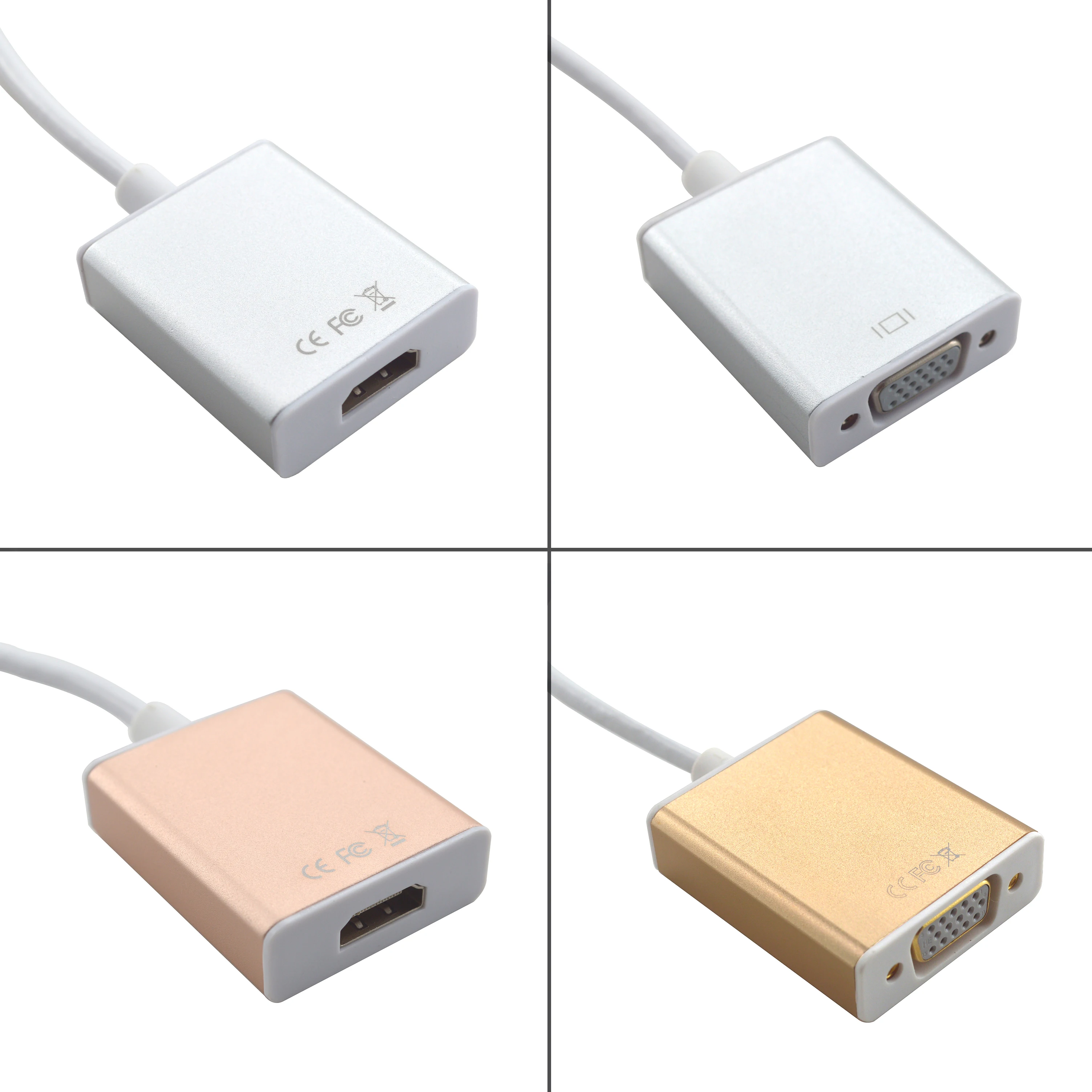 Высокое качество USB C 3 1 адаптер Type c к HDMI VGA кабель конвертер для Apple Macbook XiaoMi