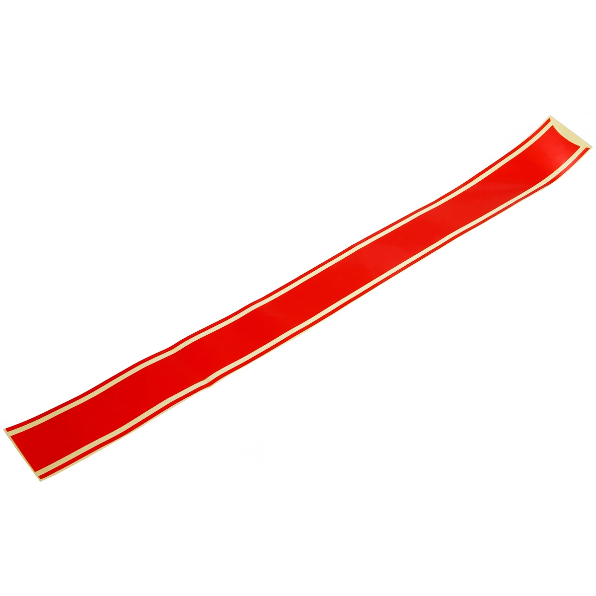 Red MAYITR 50*5 см мотоцикл DIY крышка топливного бака Наклейка полоса кафе наклейка «гонщик» наклейка s красный/черный/серебристый/золотой/белый - Цвет: Red