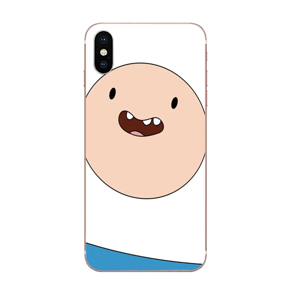 Красочные комиксы с изображением Финна из Adventure Time для samsung Galaxy Note 5 8 9 S3 S4 S5 S6 S7 S8 S9