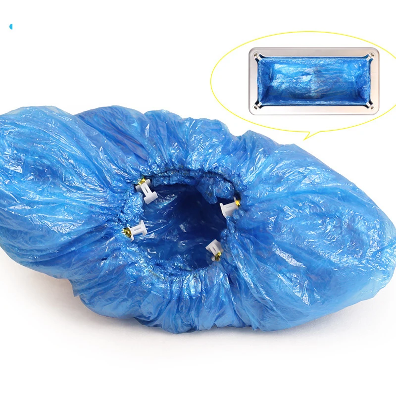 Синяя одноразовая удобная и модель дома Высококачественная Крышка для обуви