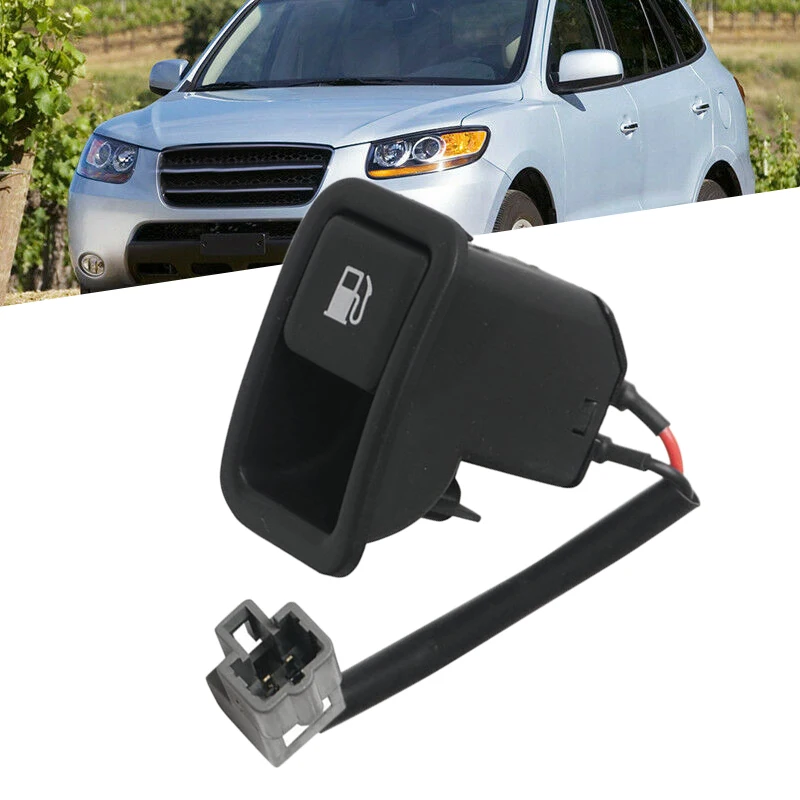 Черный топливный бак крышка топливного газа выключатель двери для Hyundai Santa Fe 2007-2009