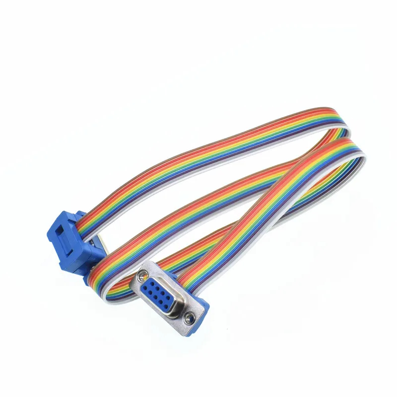 DB9 ribbon cable DIDC-9P female to DIDC DR9 COM connector | Обустройство дома