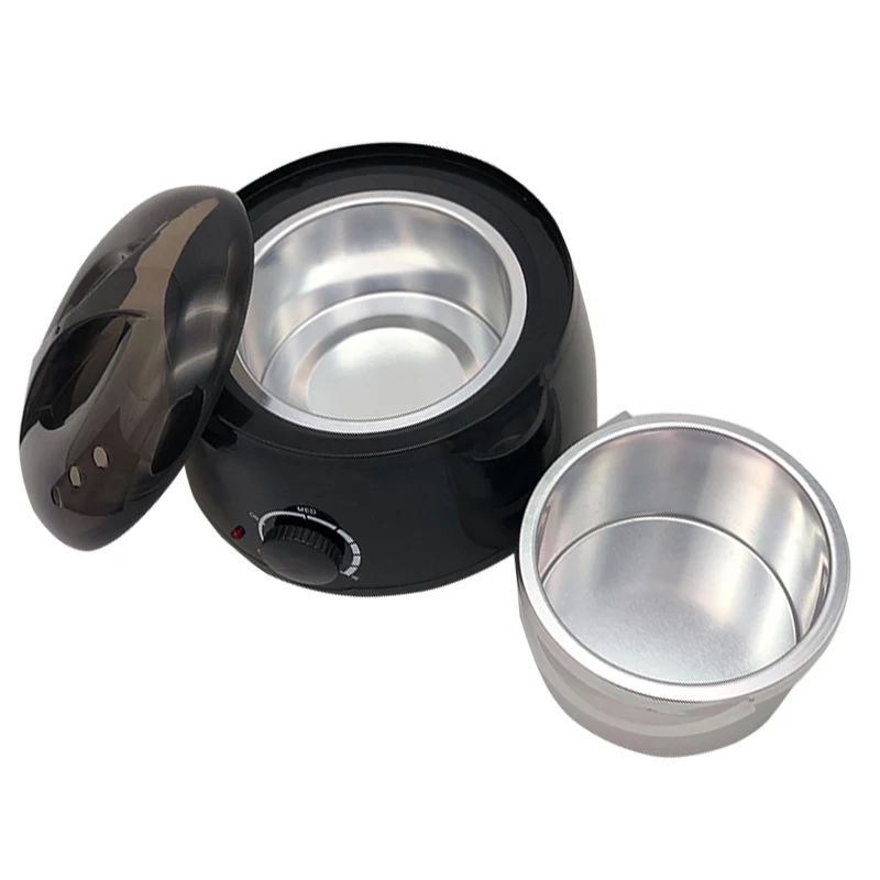 Депиляционный воск набор черный цвет теплее машина парафин нагреватель для рук и