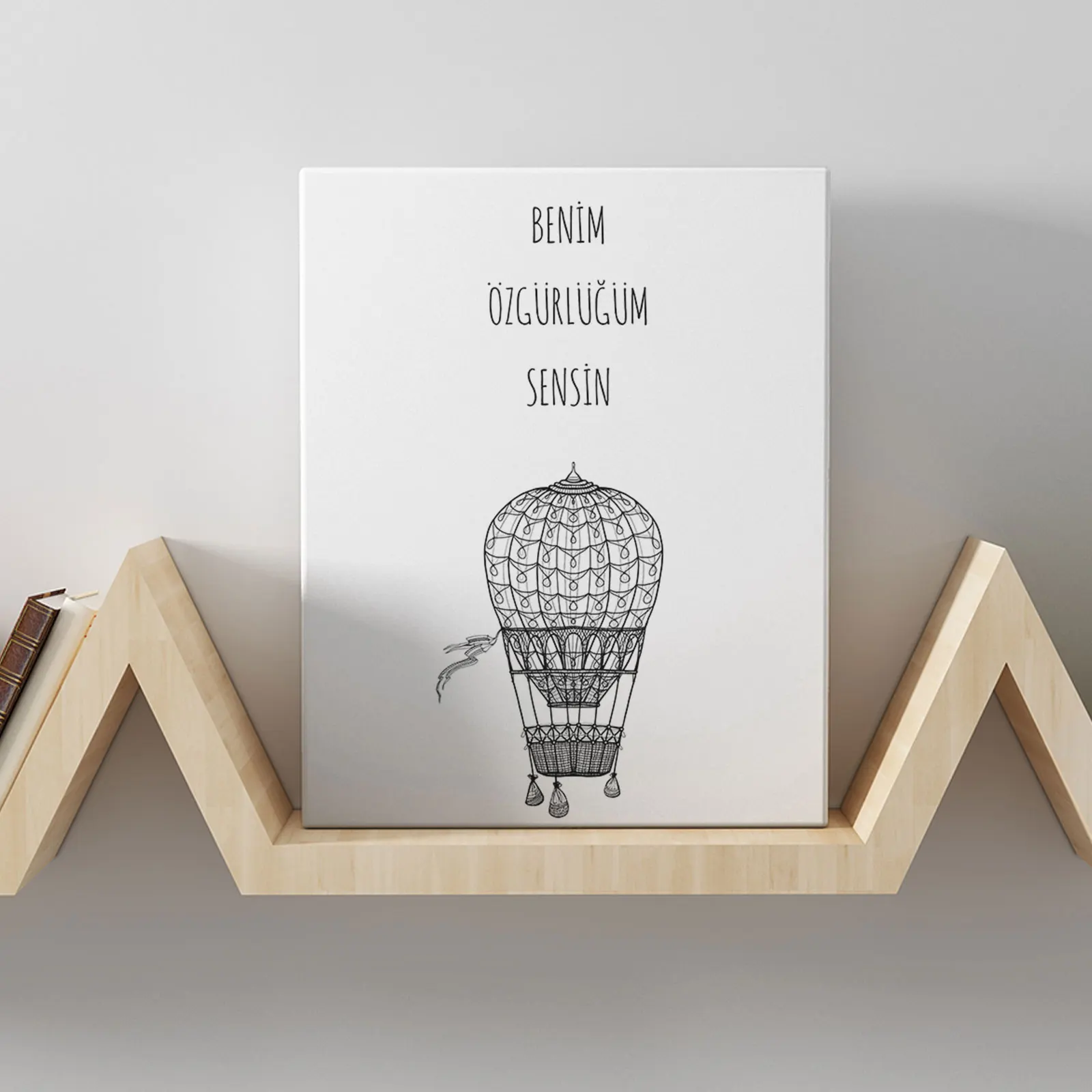 

Romantic Design Mini Canvas Table-No30