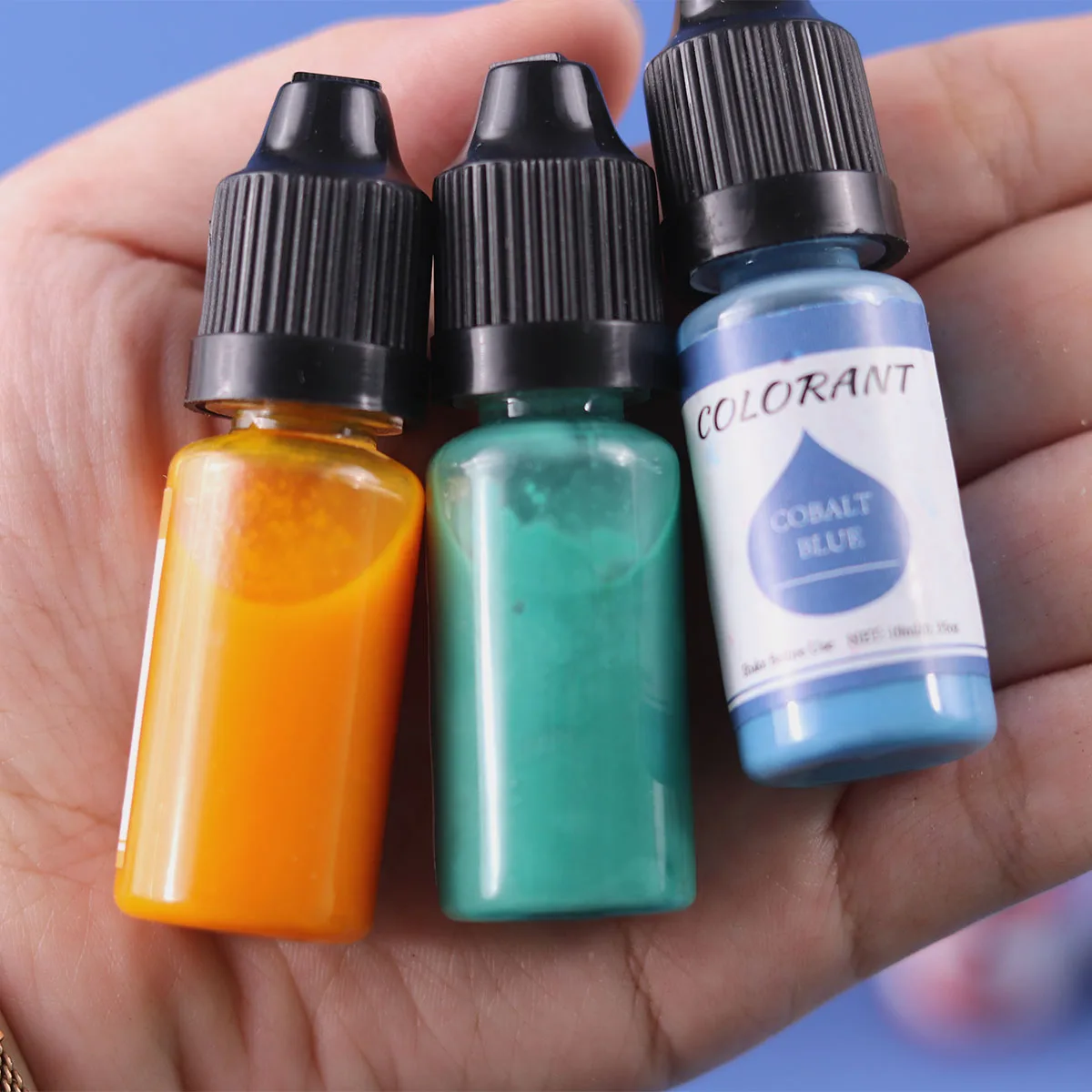 

24 Color 10ml Resin Pigments Liquid Colorant DIY UV Epoxy Resin Mold Candle Soap Coloring Dye Jewelry Making Handmade Crafts