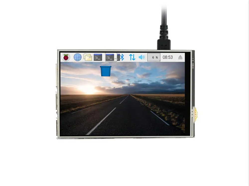 4 дюймовый ЖК дисплей RPi Waveshare (A) 320x480 TFT сенсорный экран Raspberry Pi интерфейс SPI для