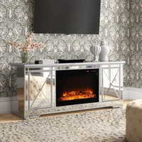 Modern Vanity Living Room Crushed Diamond TV Stand Cabinet for Living Room Furniture