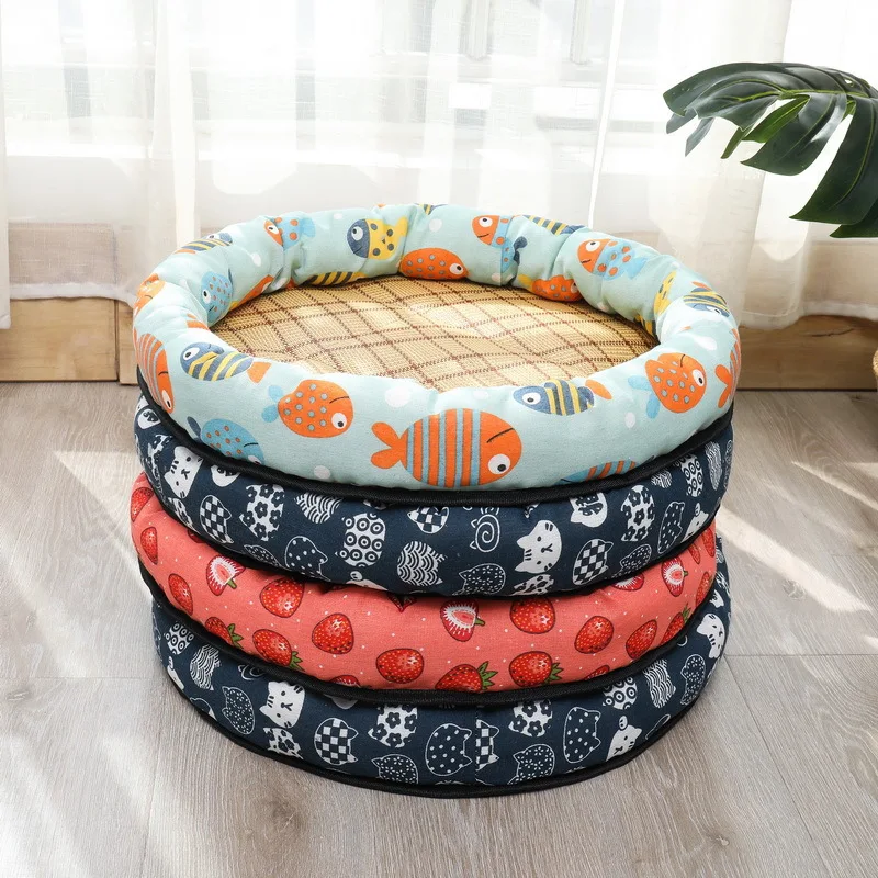 

Ice Mat Nest Animal Pet House Cats Products for Pets Acessorios Beds and Mats for Cats Accessories Goods for Animals Kitten Cat