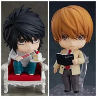 10cm death note anime action figure l lawliet 2 0 1200 and light yagami 2 0 1160 pvc figurine collectible model toy