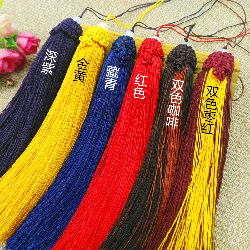 Головной убор Ruyi двухцветный шип китайский узел подвесные детали для