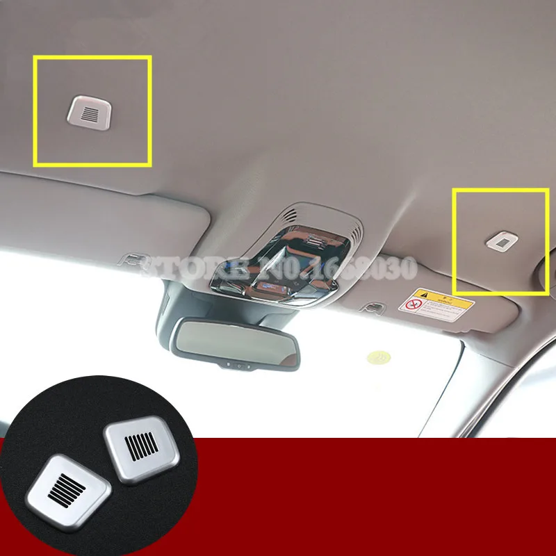 

Внутренняя крышка из АБС-пластика для передней крыши автомобиля Microphonee, отделка для Alfa Romeo Stelvio 2017-2021, автомобильные аксессуары, украшение ин...