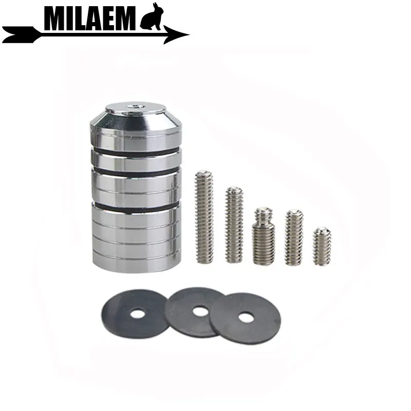 

1pc Archery Weight Balance Stabilizer Stainless Steel Balance Bar Counterweight Compound Shooting Accessory