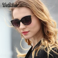 WarBLade Fashion Luxury Vintage Cat Eye Sunglasses Women Brand Designer 2019 Hot Sun Glasses For Female Ladies Eyewears Mirror