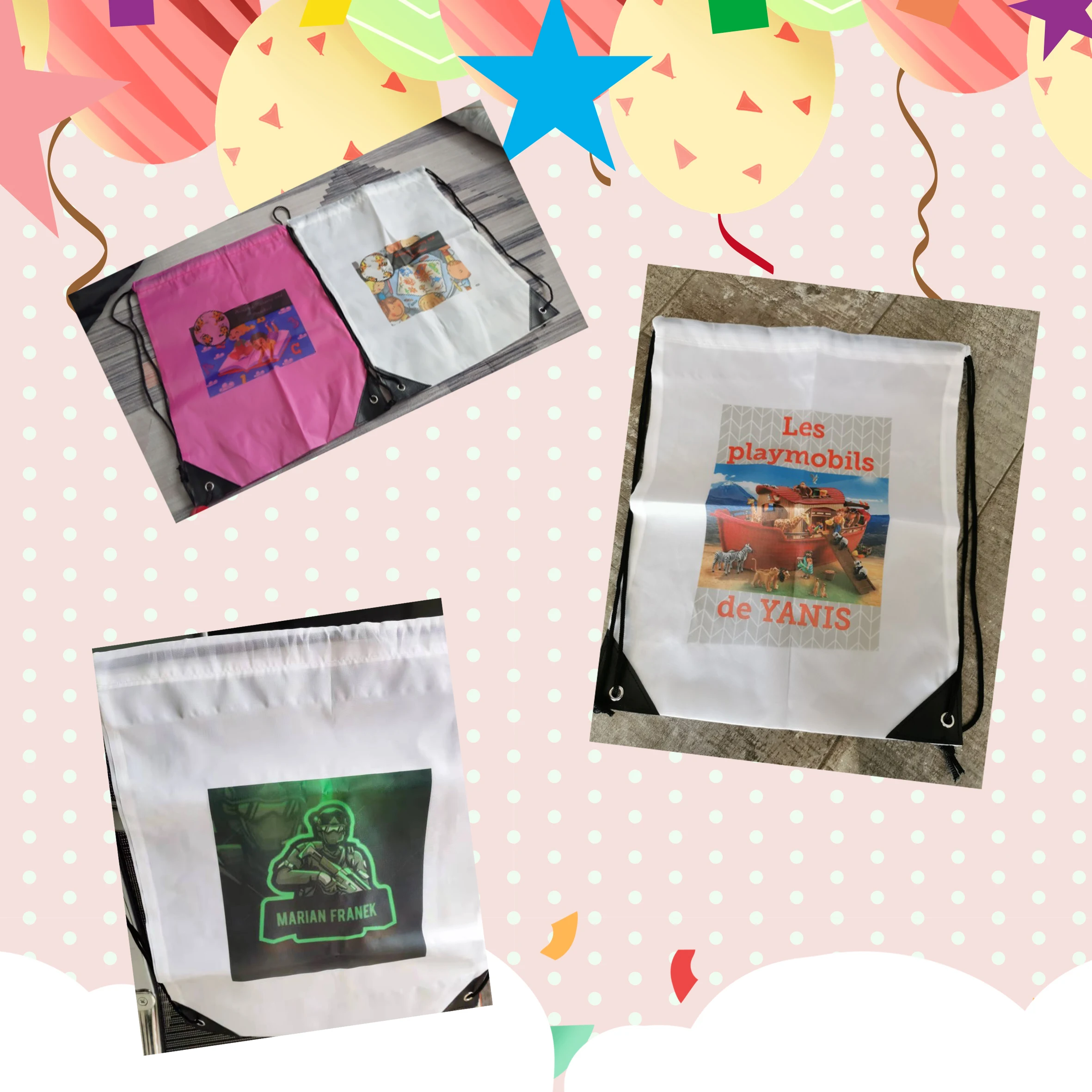 Сумка на шнурке с логотипом заказчика портативный легкий рюкзак сумка для